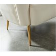 Furniture of America Darque Contemporary Fabric Upholstered Loveseat in Ivory