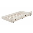 Furniture of America Delphine Transitional Solid Wood Trundle in White