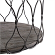 Furniture of America Haverford Wood 1-Shelf End Table in Weathered Gray