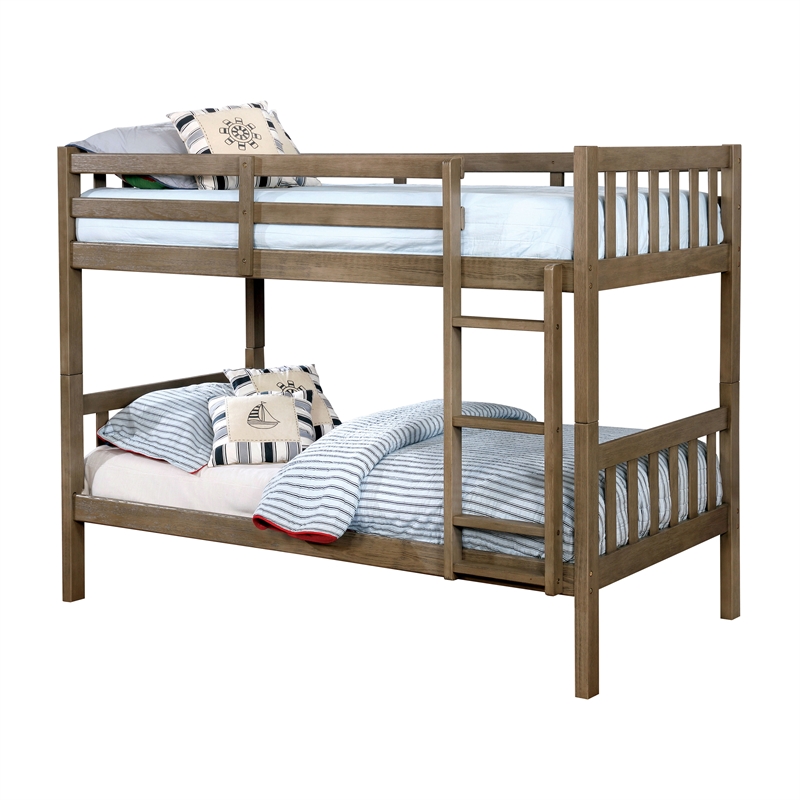 America Chappel Wood Twin Bunk Bed, Kmart Twin Bunk Bed Mattress