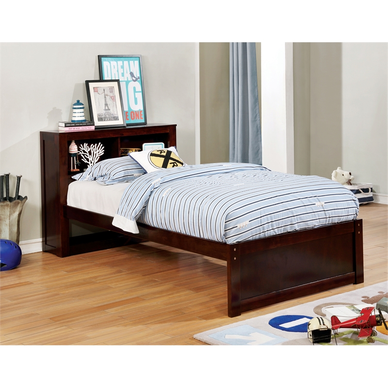 Furniture Of America Tedworth Bookshelf Twin Daybed In Espresso