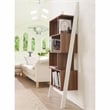 Furniture of America Lili Contemporary Wood 4-Shelf Bookcase in Light Walnut