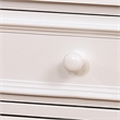 Furniture of America Noell Solid Wood 2-Drawer Kids Nightstand in White