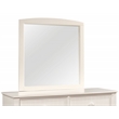 Furniture of America Dimanche Solid Wood Dresser and Mirror in White