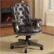 Furniture of America Bellamy Contemporary Wood Adjustable Gaming Chair in Gray