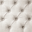 Furniture of America Sinuata Fabric Tufted 3-Seater Loveseat Bench in Beige