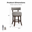 Furniture of America Kalin Fabric 24
