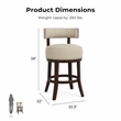 Furniture of America Kalin Fabric 24