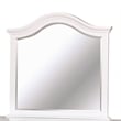 Furniture of America Noell Wood Dresser and Mirror Set in White