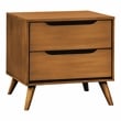 FOA Belkor 4pc Oak Wood Bedroom Set - Queen + 1 Nightstand + 1 Dresser +1 Mirror