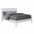 FOA Belkor 4pc White Wood Bedroom Set - Queen+Nightstand+Dresser+Mirror