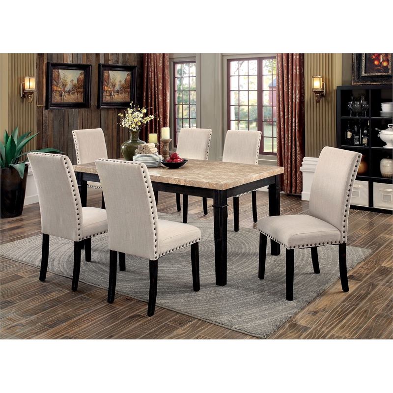 ivory dining chairs set of 6