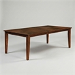 Furniture of America Tristen Wood Extendable Dining Table in Brown Cherry
