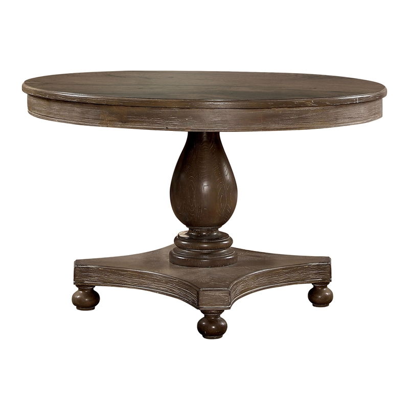 Furniture Of America Chlido 48 Inch, 48 Inch Round Pedestal Dining Table