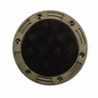 Furniture of America Bellamy Wood Round Multi-Purpose Gaming Table in Gray