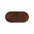 Furniture of America Enschede Solid Wood Gaming Table in Brown Cherry