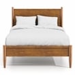FOA Belkor 2-Piece Oak Solid Wood Bedroom Set - Queen + Nightstand