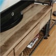 Furniture of America Cyprinus Metal 4-Piece Entertainment Center in Black
