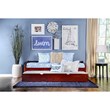 Furniture of America Bateman Wood Daybed with Trundle in Cherry