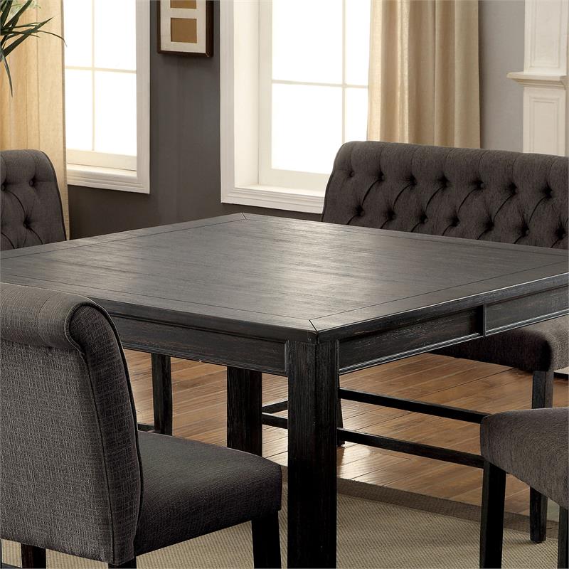 Furniture of America Sinuata Wood 54