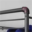 Furniture of America Bryon Metal Twin over Twin Bunk Bed in Antique Black