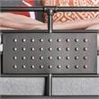 Furniture of America Bryon Metal Twin over Twin Bunk Bed in Antique Black