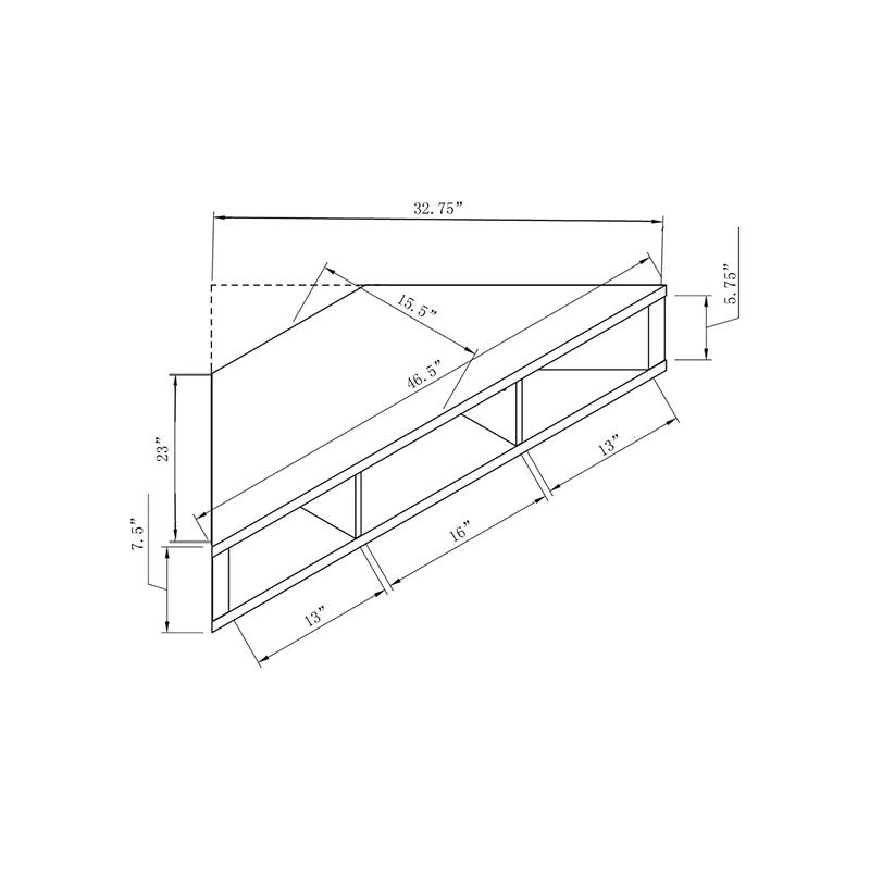 Furniture of America Astro Wood 42