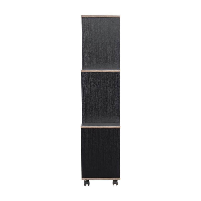 Furniture of America Chapin Wood 6-Compartment Bookcase in Cappuccino