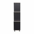 Furniture of America Chapin Wood 6-Compartment Bookcase in Cappuccino