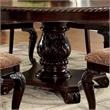 Furniture of America Ramsaran Wood 5-Piece Dining Table Set in Brown Cherry
