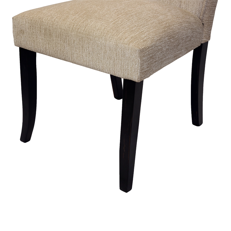 Furniture of America Kabini Rustic Wood 5-Piece Dining Table Set in Beige