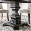 Furniture of America Kabini Rustic Wood 5-Piece Dining Table Set in Gray