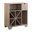 Furniture of America Alexandra Wood Multi-Storage Buffet in Dark Taupe Brown