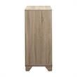 Furniture of America Alexandra Wood Multi-Storage Buffet in Dark Taupe Brown