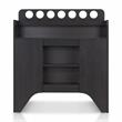 Furniture of America Davisen Contemporary Wood 7-Bottle Buffet in Espresso