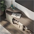 Furniture of America Bradson Rustic Wood 72-Inch TV Stand in Chestnut Brown