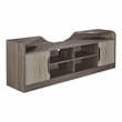 Furniture of America Bradson Rustic Wood 72-Inch TV Stand in Chestnut Brown