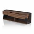 Furniture of America Taren Contemporary Wood 70-Inch TV Stand in Light Walnut