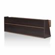 Furniture of America Taren Contemporary Wood 70-Inch TV Stand in Light Walnut