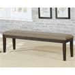 Furniture of America Lemieux Transitional Wood Padded Dinning Bench in Espresso
