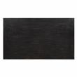 Furniture of America Sinuata Wood 6-Piece Dining Table Set in Antique Black