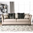Furniture of America Keinisha Transitional Fabric Sofa in Beige