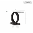 Furniture of America Mason Contemporary Wood Console Table in Gray