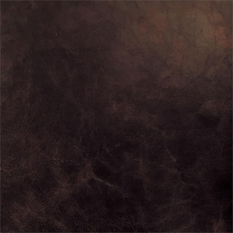 Furniture of America Caelan Faux Leather Tufted Armless Chair in Brown