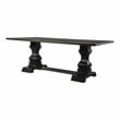 Furniture of America Kabini Wood 7-Piece Dining Set in Gray