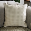 Furniture of America Eston Traditional Chenille Upholstered Loveseat in Ivory