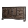 Furniture of America Leo Wood 8-Drawer Dresser in Rustic Natural Tone