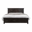 FOA Andrew 2pc Dark Walnut Solid Wood Bedroom Set - Queen + Nightstand