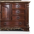 Furniture of America Jordan Wood 8-Drawer Wood Dresser in Brown Cherry