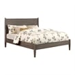 FOA Belkor 3-Piece Gray Solid Wood Bedroom Set - King + Nightstand + Chest
